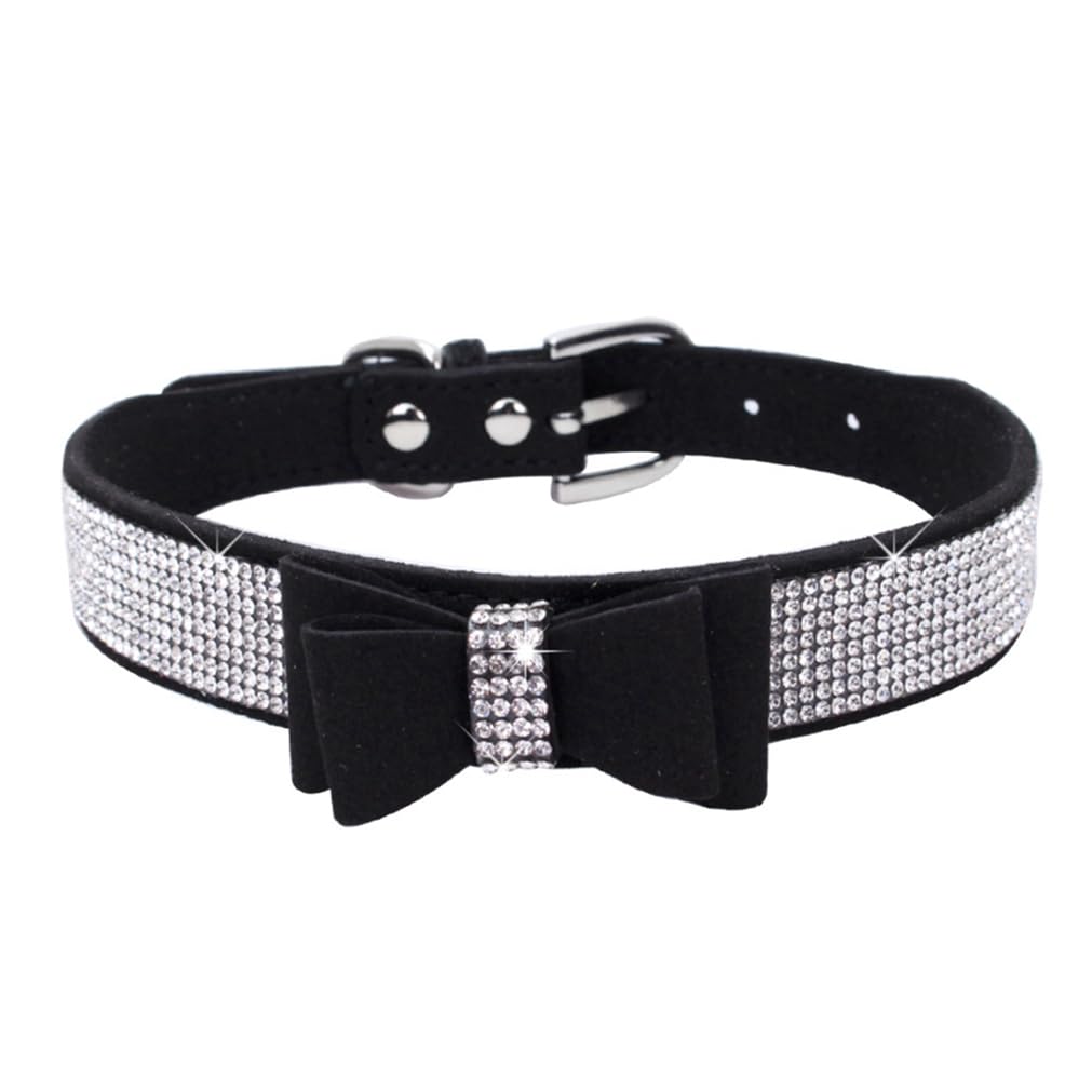 WeimoMonkey collar con detalle ajustable y brillo para diario
