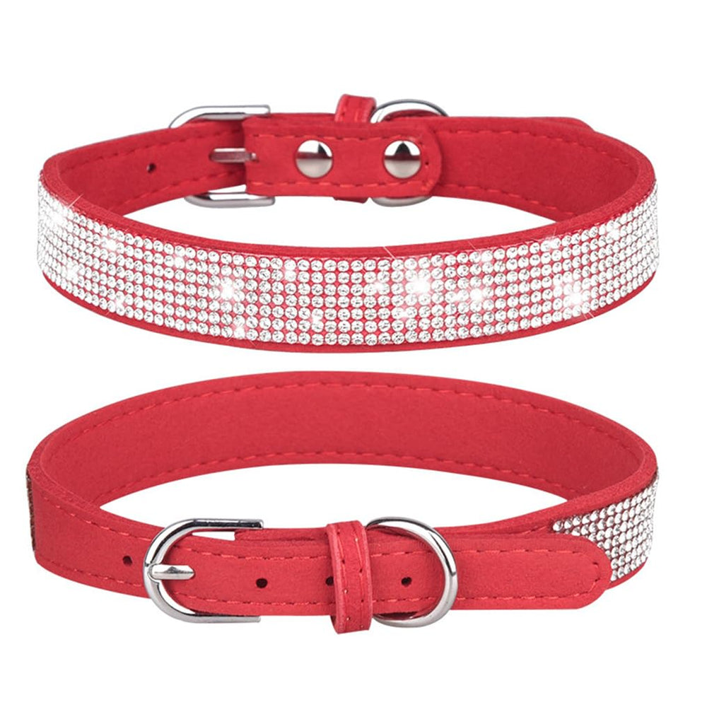 WeimoMonkey diseño brillante con piedras de cristal para gatos y perros.