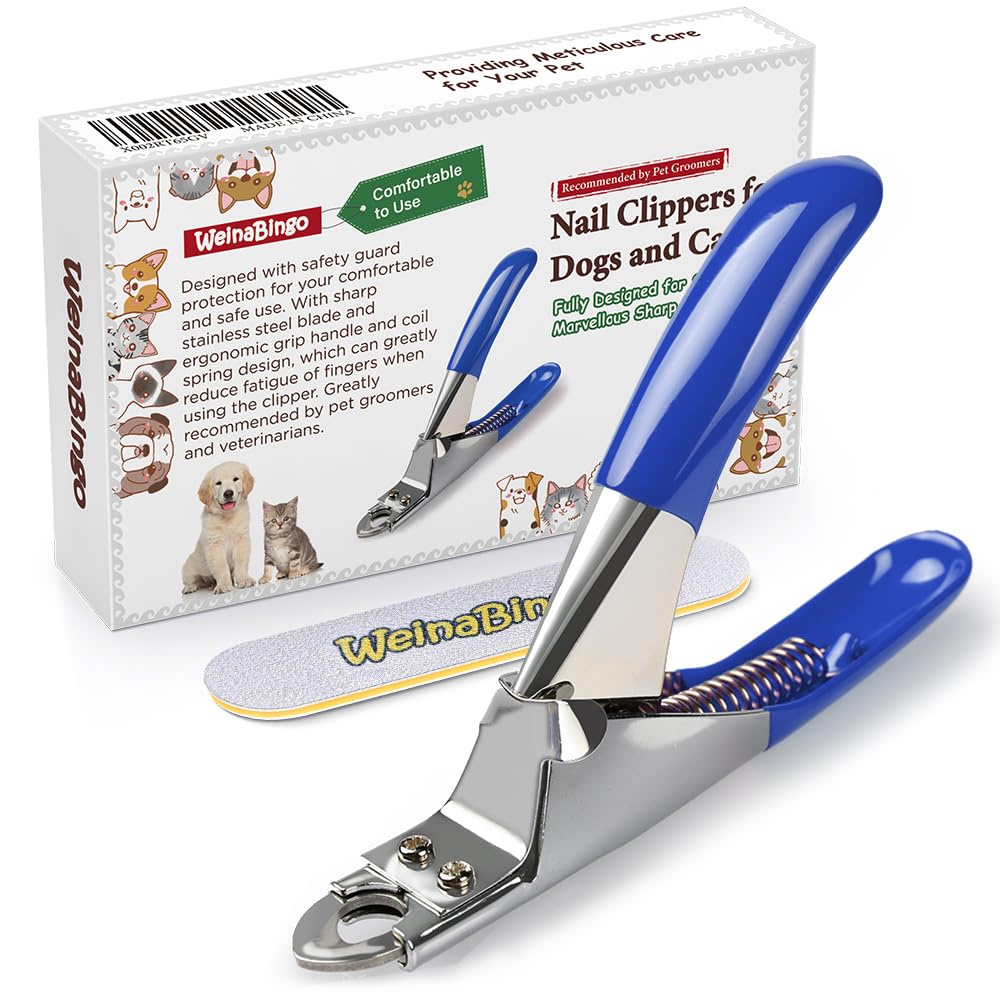 WeinaBingo corta-uñas para perros y gatos con corte preciso en casa