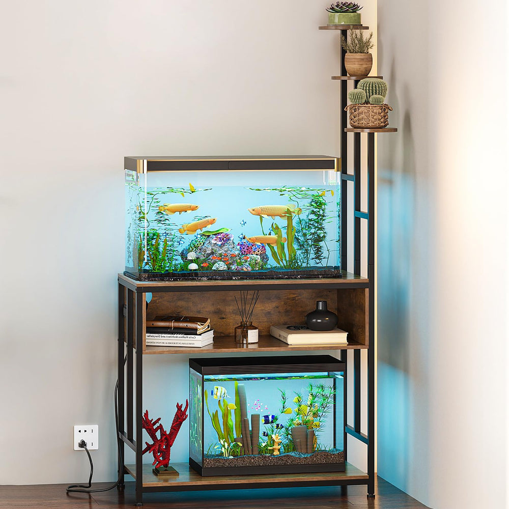 Welfuturer plataformas de plantas altas para plantas de interior y decoraciones.