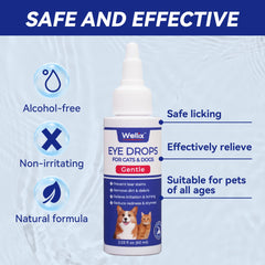 Wellix Gotas para ojos de perro: brillo renovado alrededor del contorno ocular.