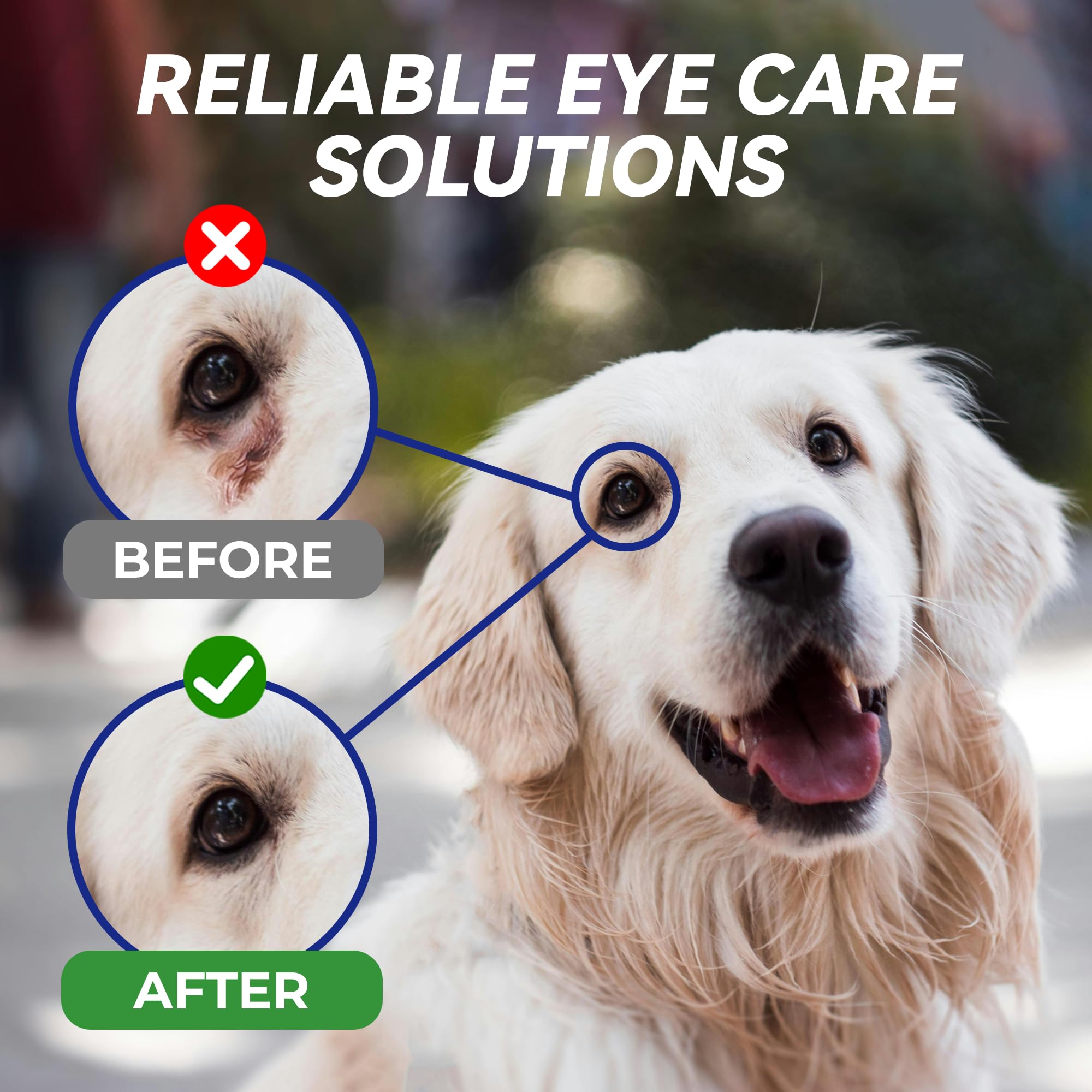 Wellix Gotas para ojos de perro: envase práctico de 60 ml para tener a mano.