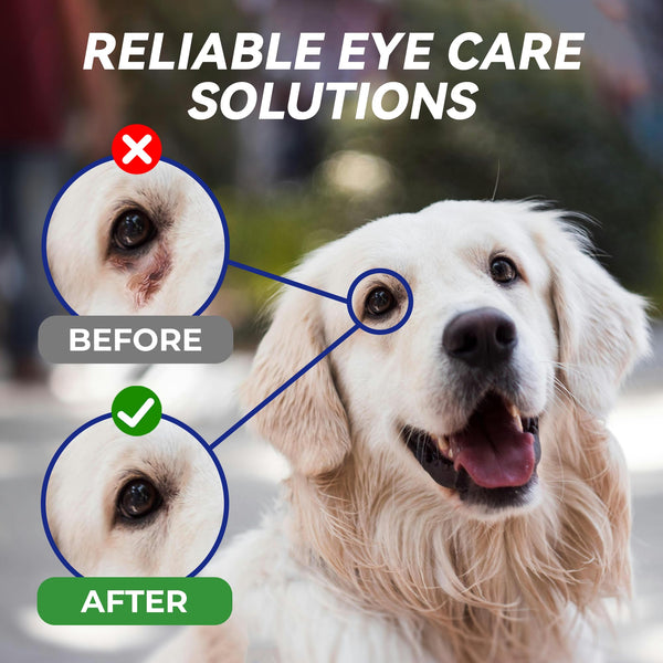 Wellix Gotas para ojos de perro: envase práctico de 60 ml para tener a mano.