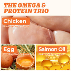 Wellix textura pollo y pescado, snack crujiente apto para entrenamiento