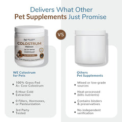 Wellness Extract colostro bovino, pote de polvo, uso diario recomendado