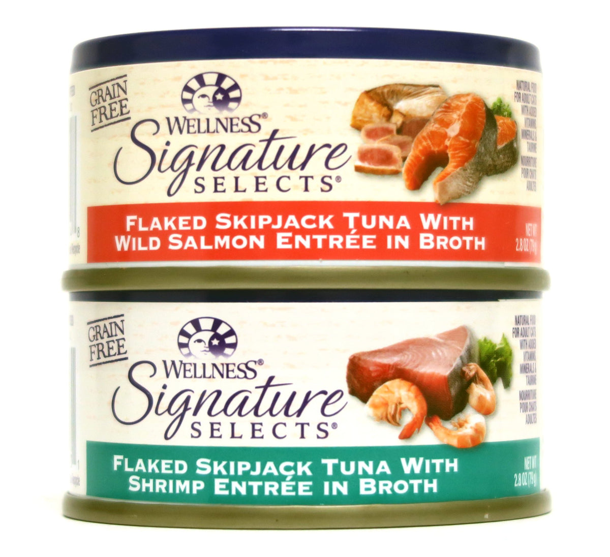Wellness Signature Selects variedad salmón y camarón, opción sabrosa para la dieta del gato