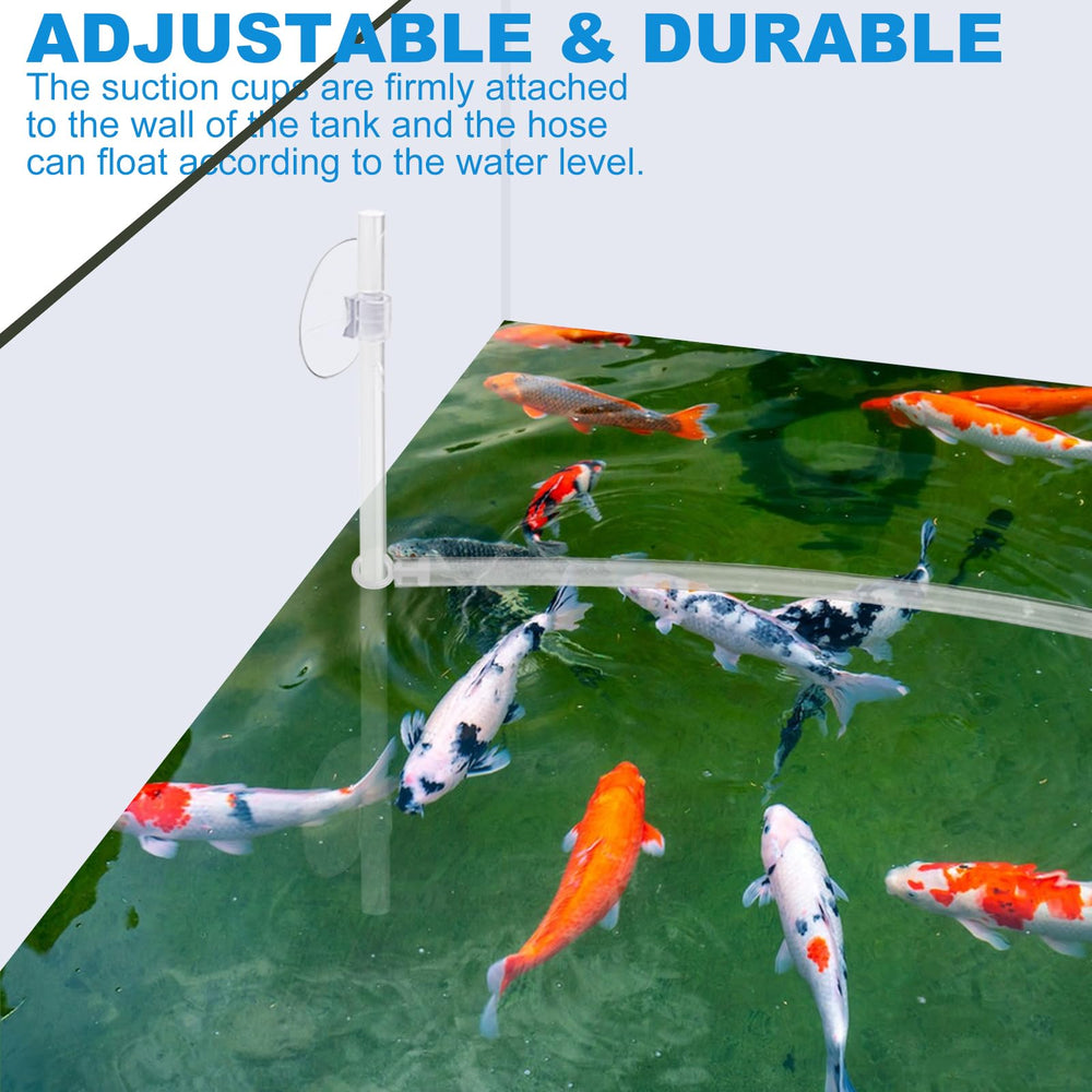 Wensdr ventosas de silicona seguras para fijar el sistema en el acuario.