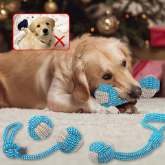 Weocar: juguete de cuerda para dientes de cachorros, ayuda a la dentición.