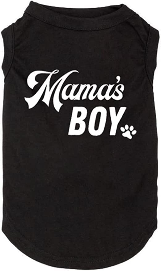 weokwock camisetas para perro con letras impresas, ideal para paseos diarios
