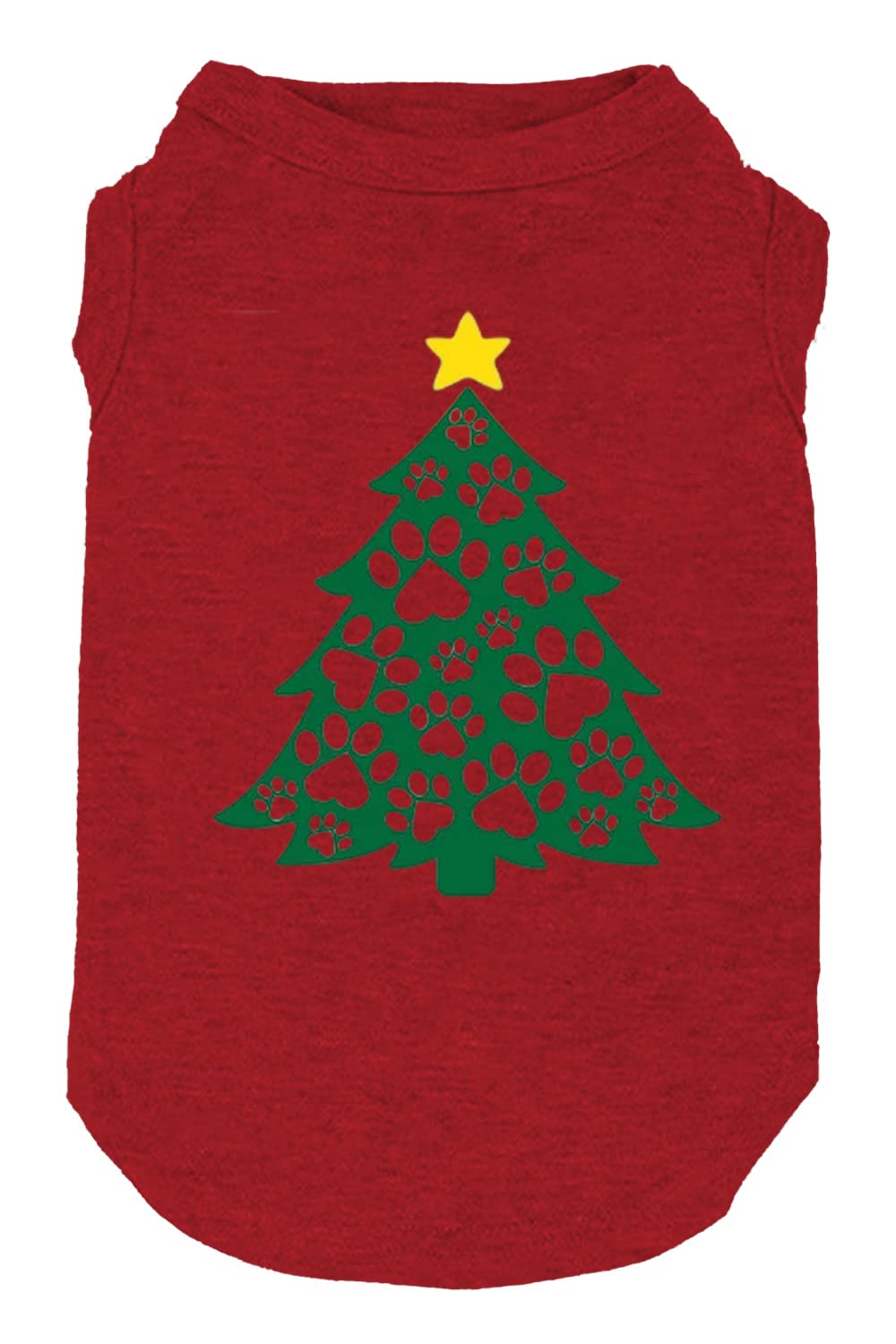 weokwock disfraz navideño para perros frontal, cómodo y festivo.
