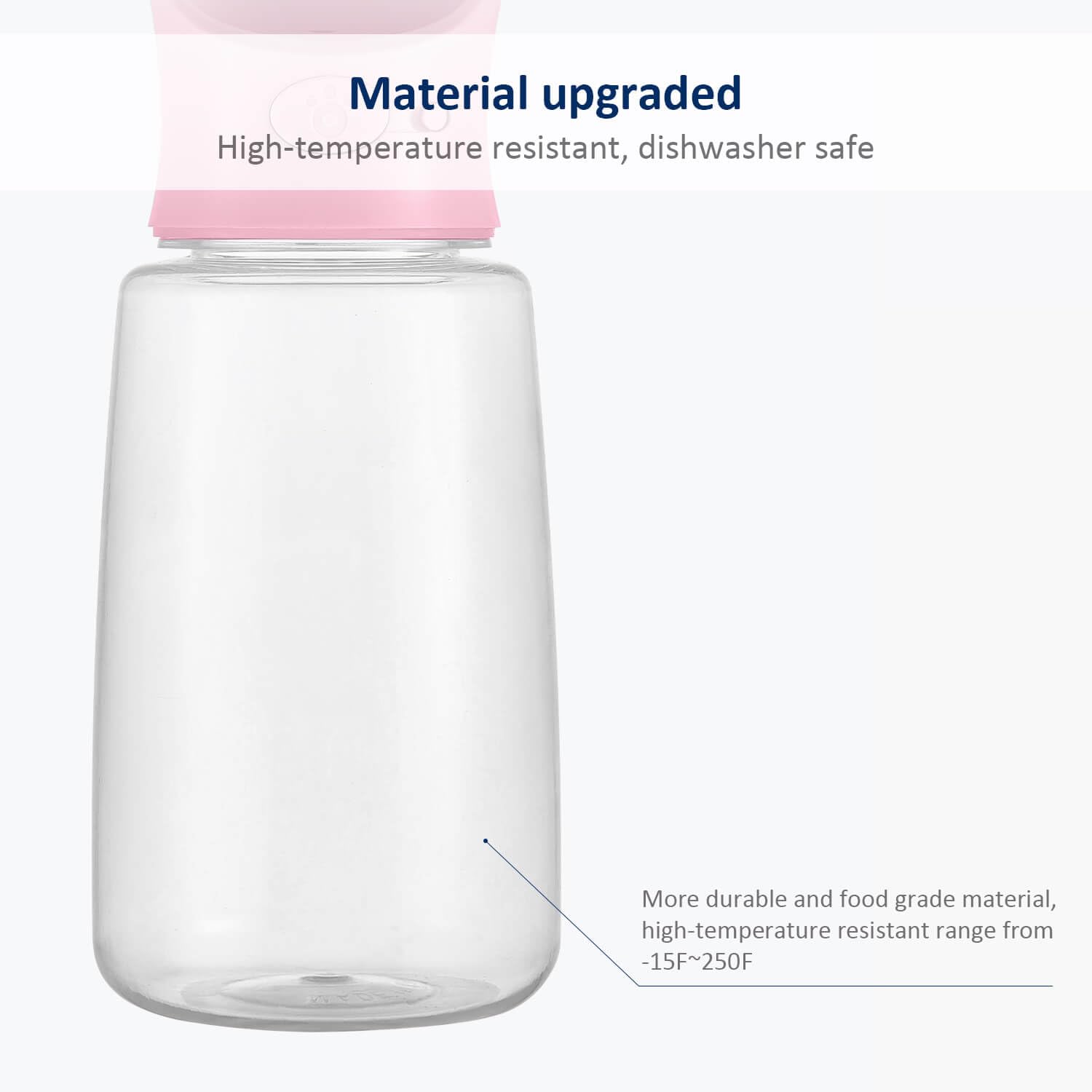 WePet capacidad de 700 ml adecuada para perros grandes en salidas.