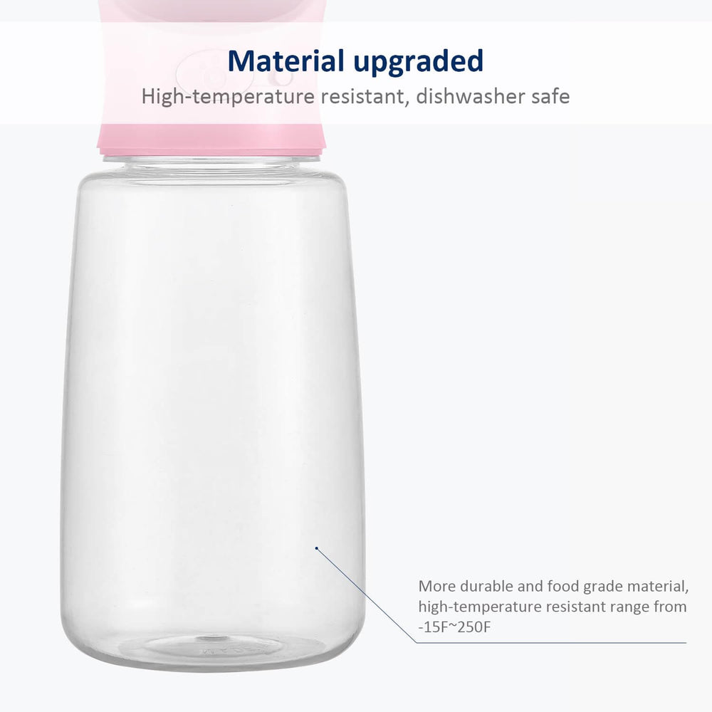 WePet capacidad de 700 ml adecuada para perros grandes en salidas.