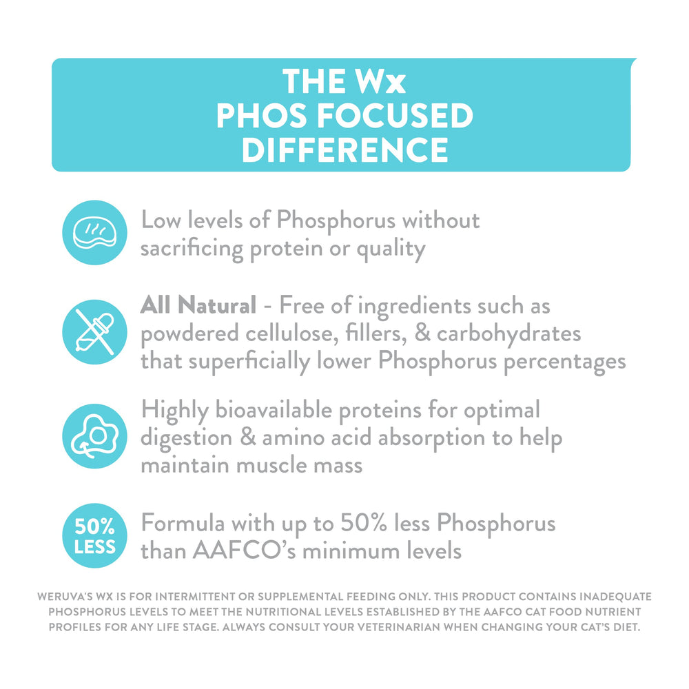 Weruva Wx Phos Focused, envase práctico para almacenar y mantener frescura