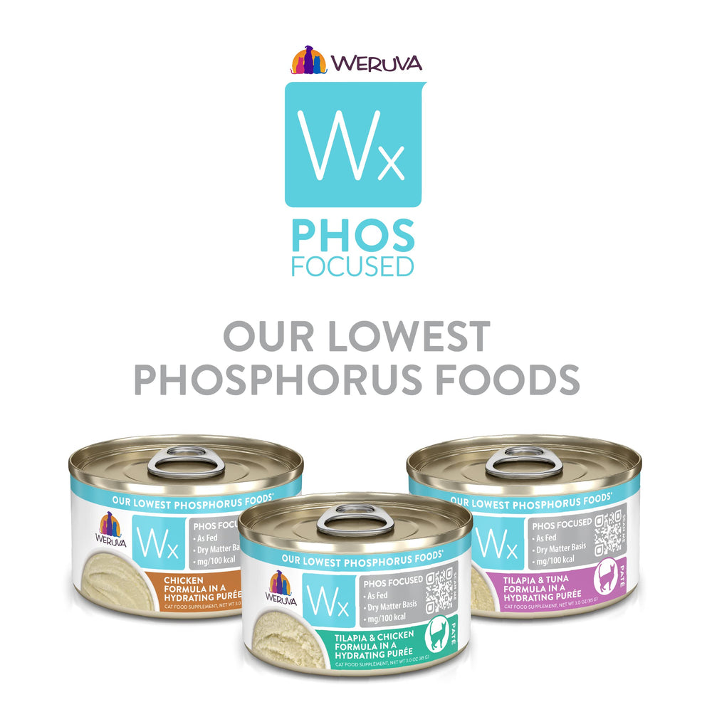 Weruva Wx Phos Focused, proteínas reales para nutrición equilibrada