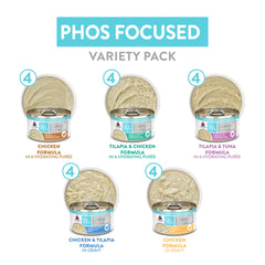 Weruva Wx Phos Focused, sin granos para gatos sensibles