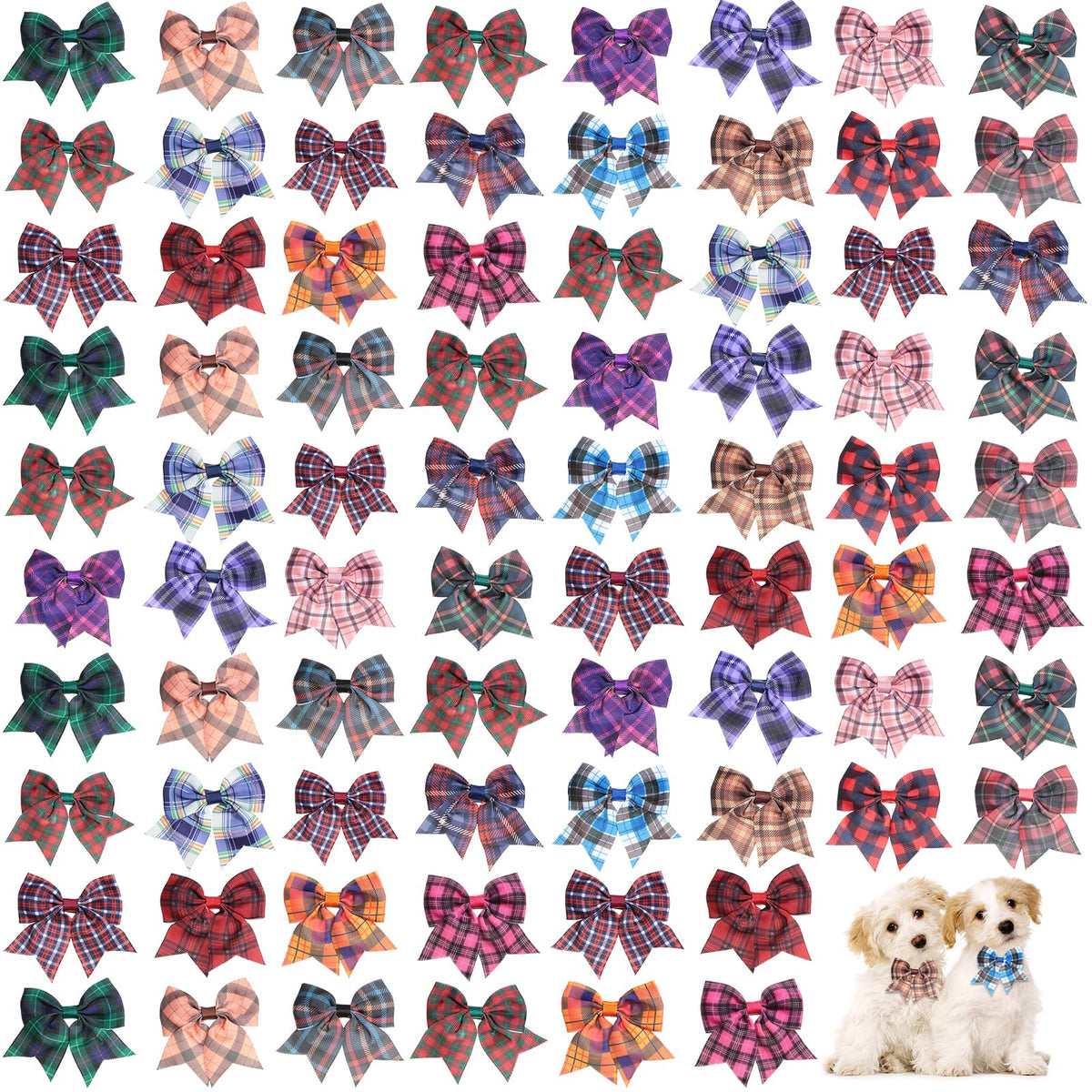 Lazo Wesiti floral para perro, ideal para fotos y fiestas.