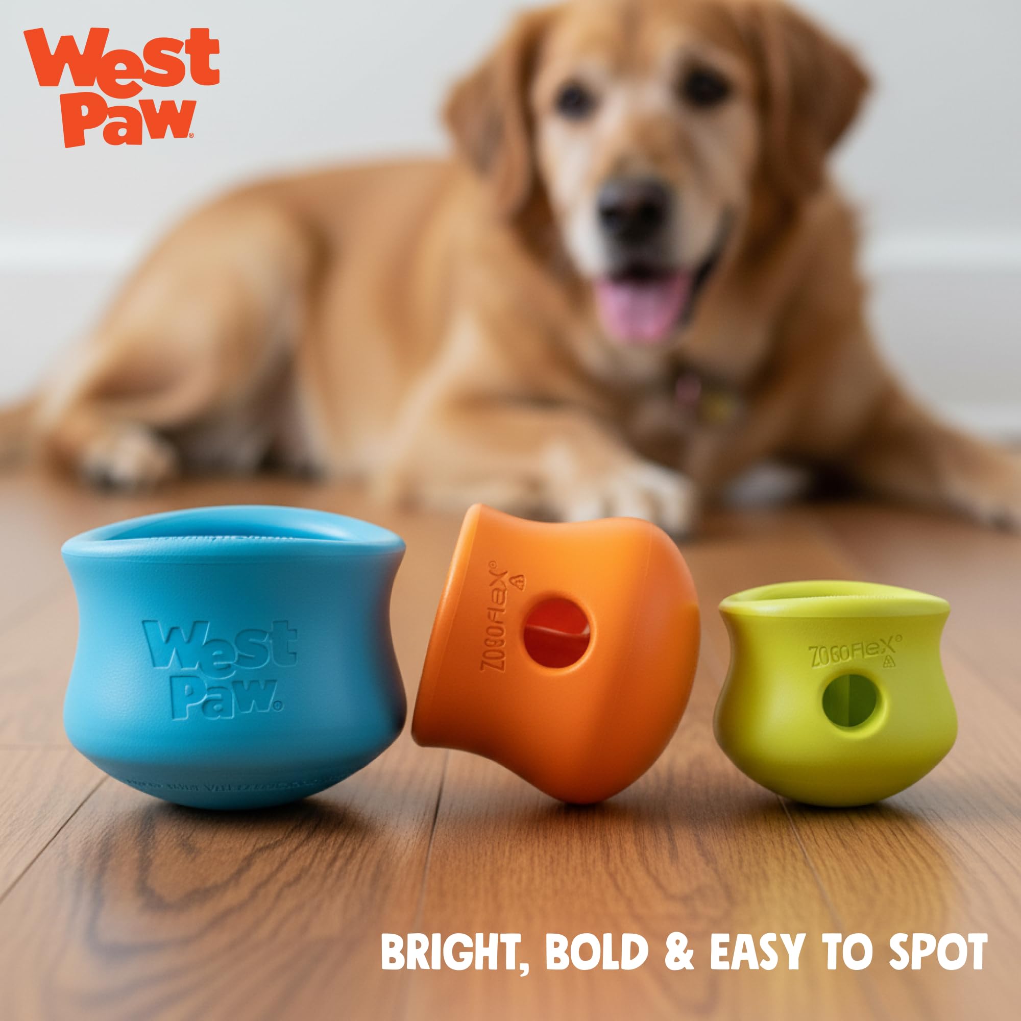 WEST PAW Toppl, apto para lavavajillas y materiales no tóxicos.