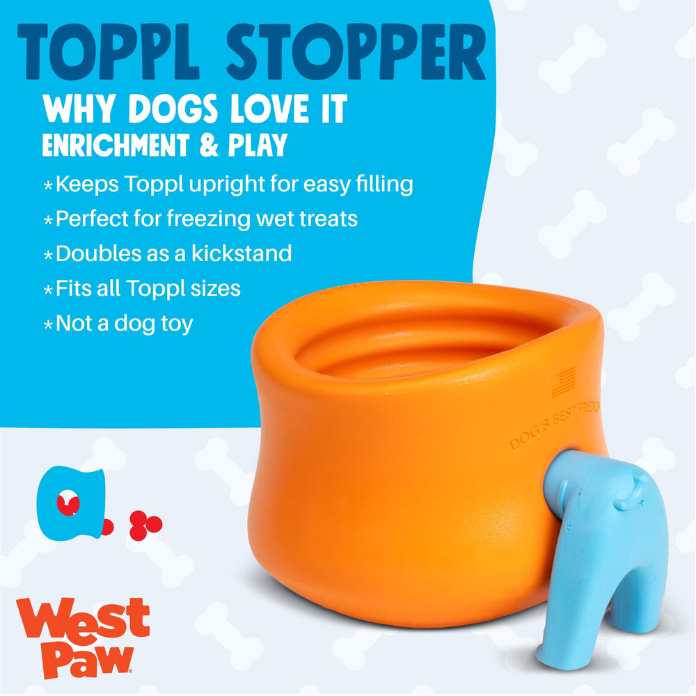WEST PAW Toppl Stopper encaja en todos los Toppl, uso versátil