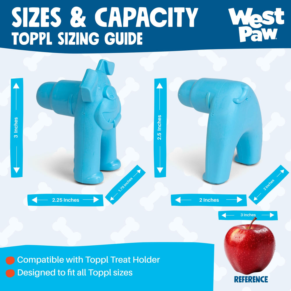 WEST PAW Stopper con mantequilla de maní, rellenos ideales
