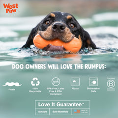 WEST PAW Zogoflex Rumpus, juguete rebotante para juegos de atrapar al aire libre
