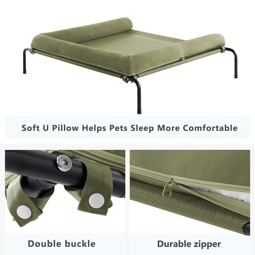 Western Home montaje rápido, cama para perros lista en segundos