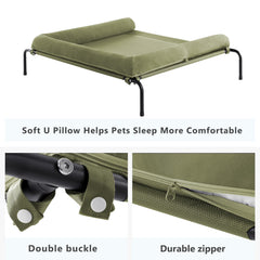 Western Home montaje rápido, cama para perros lista en segundos