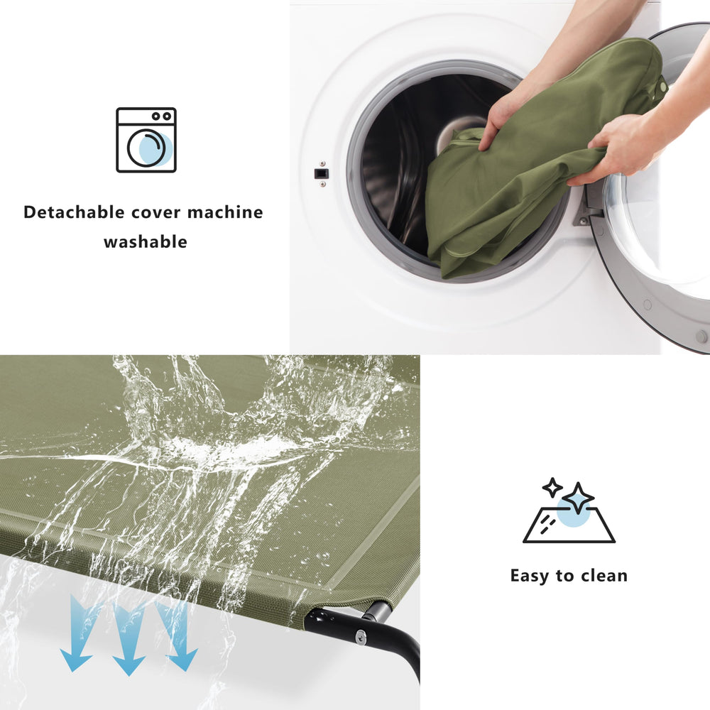 Western Home cama perro resistente a mordidas para casa o exterior