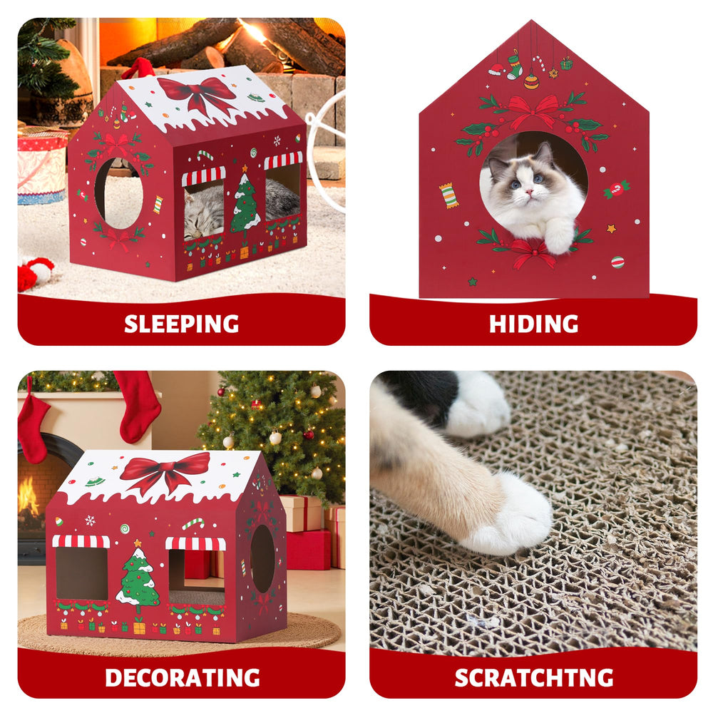 WESTERN HOME: regalo navideño práctico para gatos y amantes de mascotas.