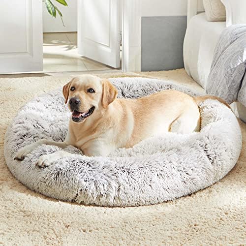 WESTERN HOME WH cama-donut-acolchada: confort cálido y apoyo suave para dormir.