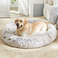 WESTERN HOME WH cama-donut-acolchada: confort cálido y apoyo suave para dormir.