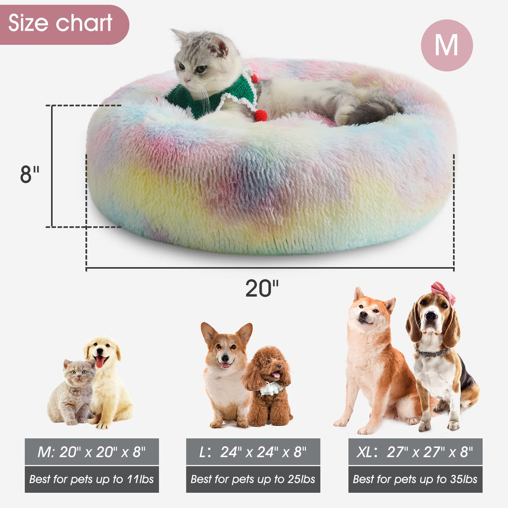 Western Home WH cama donut lavado a máquina para cuidado fácil