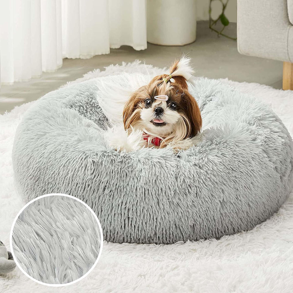 WESTERN HOME WH cama redonda acoge a perros y gatos para dormir.