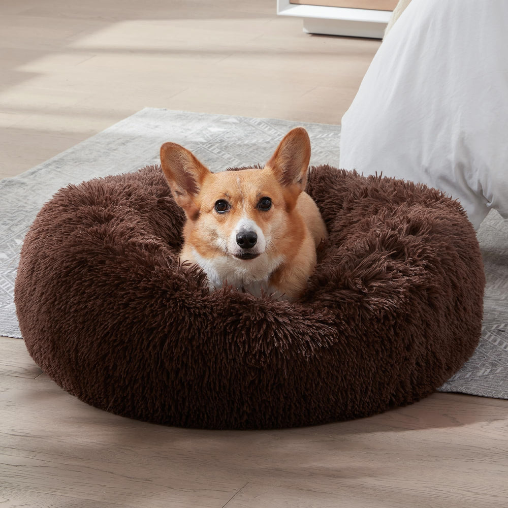 Diseño circular que envuelve a la mascota y ofrece sensación de seguridad