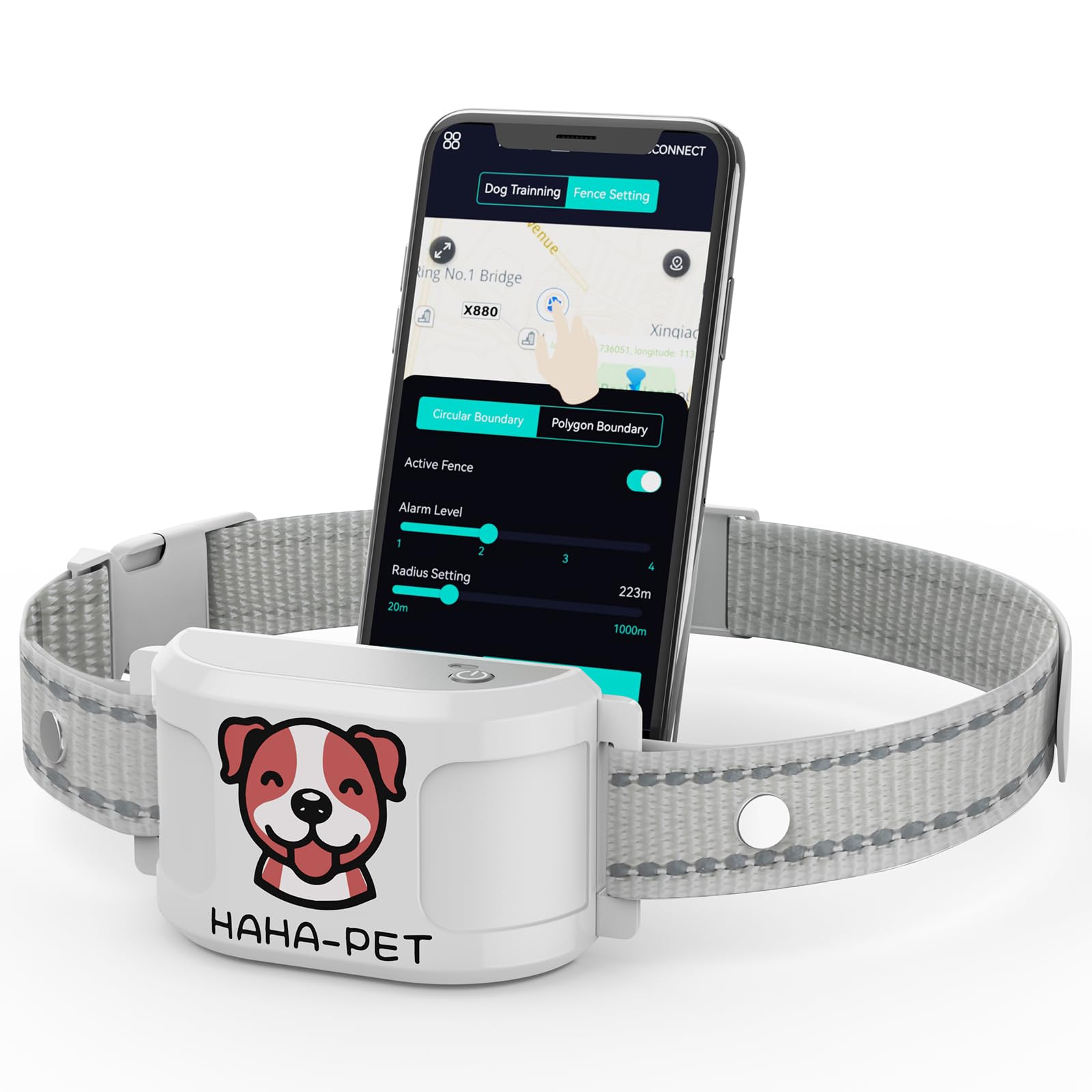 WEUYUY cerca GPS para perros, geocerca precisa para tu patio