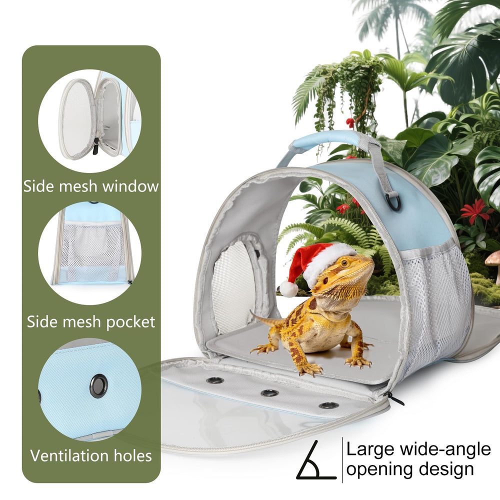 WEVONIGU carrier, tapete removible-lavable para limpieza rápida.
