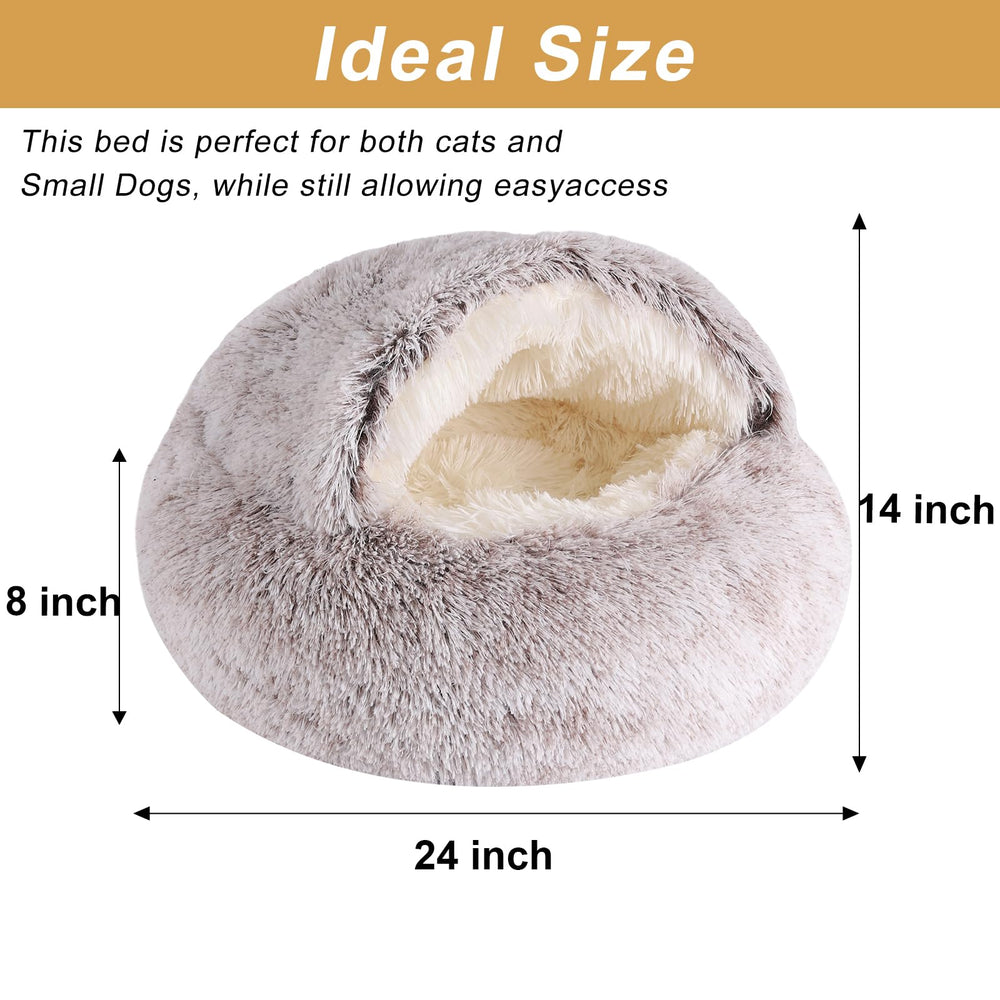 Tallas disponibles de la cama WgoogW para diferentes pesos de mascotas.