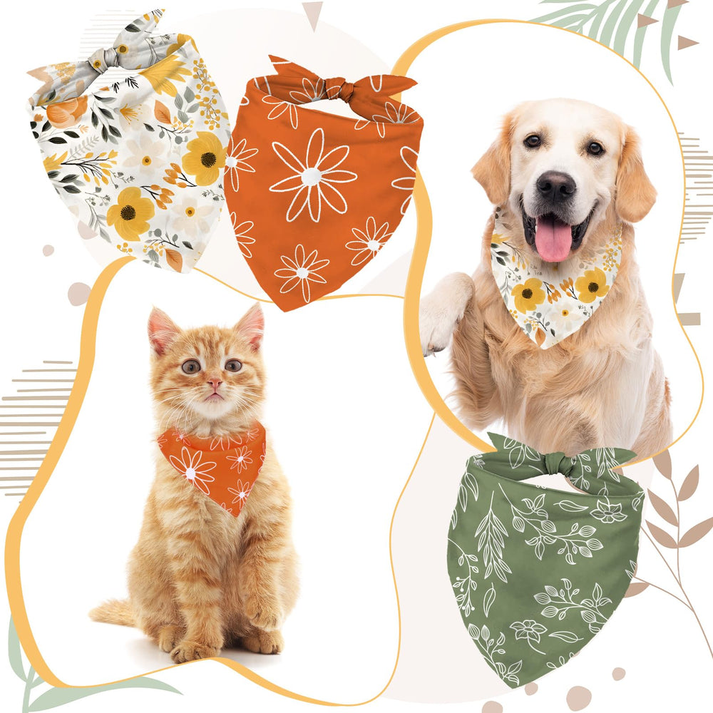 Whaline banda mascotas ajustable en forma triangular para un ajuste seguro