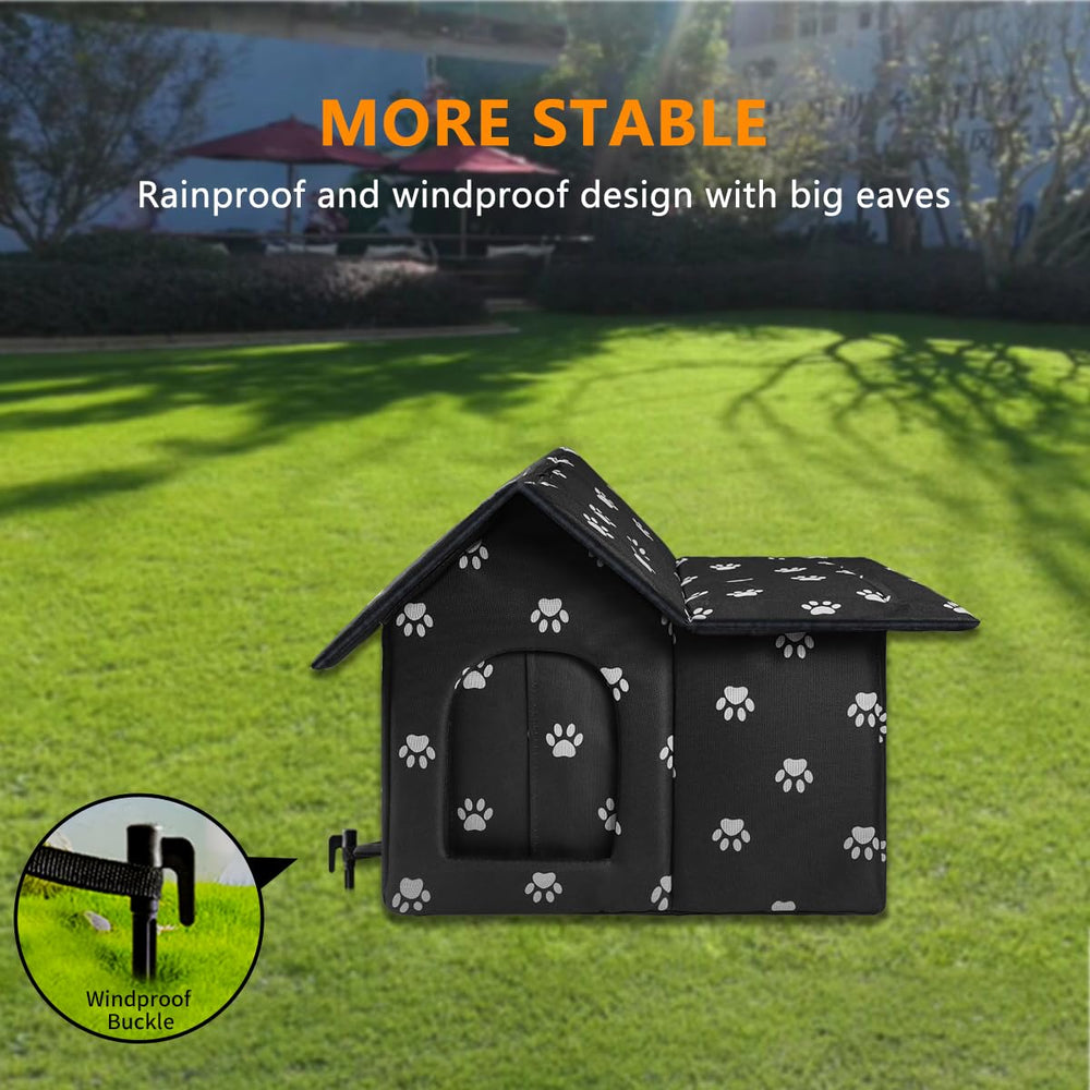 WHDPETS casa grande para gatos exterior uso interior y exterior versátil