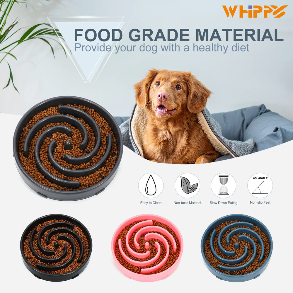 WHIPPY dimensiones: diámetro 24,5 cm y profundidad adecuada para perros.
