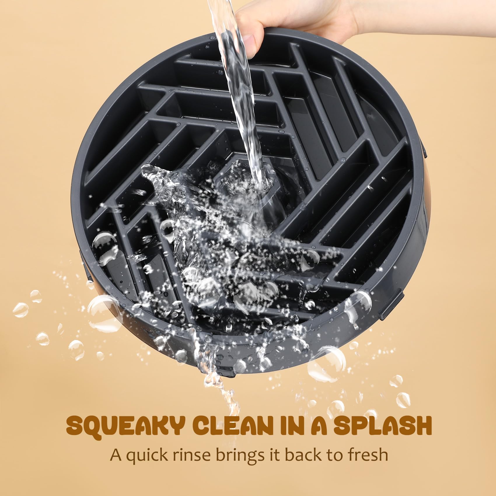 WHIPPY diseño gris elegante para cualquier comedor.