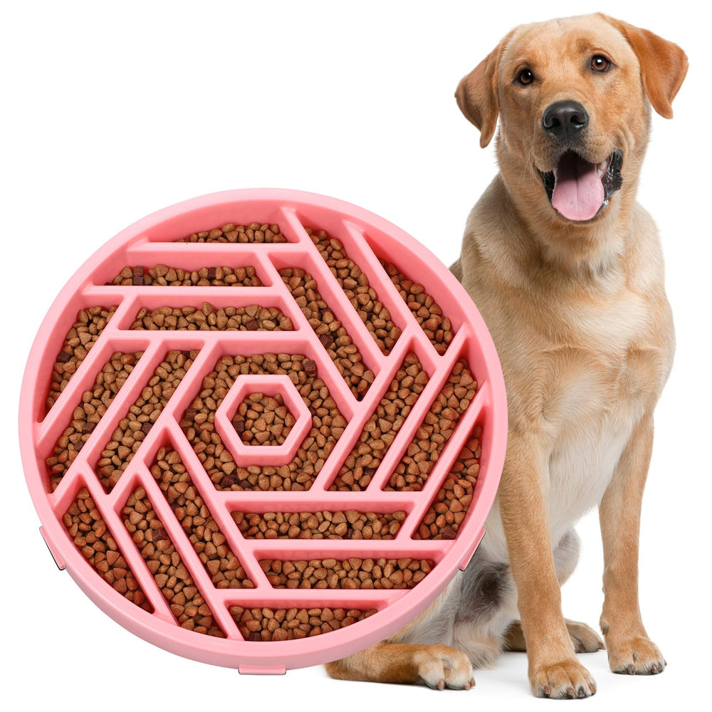 WHIPPY tazón alimentacion lenta para perros rompecabezas fomenta comer despacio