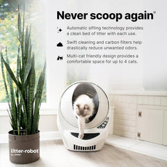 Whisker Litter-Robot3: instalación sin herramientas, reemplazo rápido.