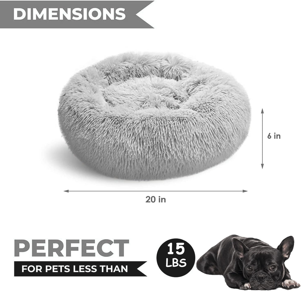 Whiskers & Friends cama perro pequeño ortopédica para descanso cómodo