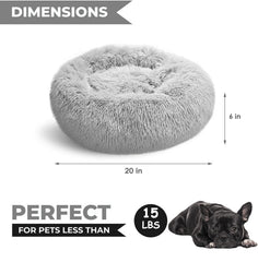 Whiskers & Friends cama perro pequeño ortopédica para descanso cómodo
