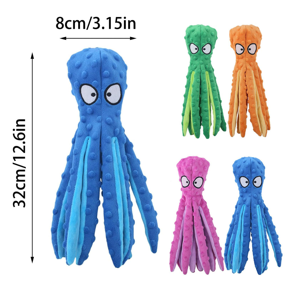 Whiskerspot Juguete Pulpo Usos Multiples: perfecto para casa y aventuras al aire libre.