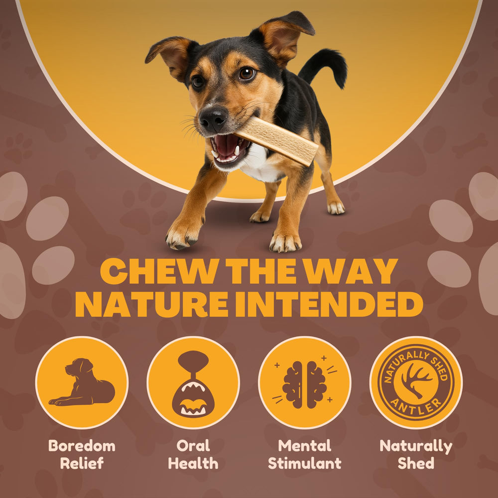 Producto sin aditivos de WhiteTail Naturals para masticación segura