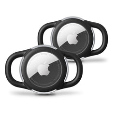 WhoseID AirTag protector para collar, silicona resistente y protección duradera para perros.