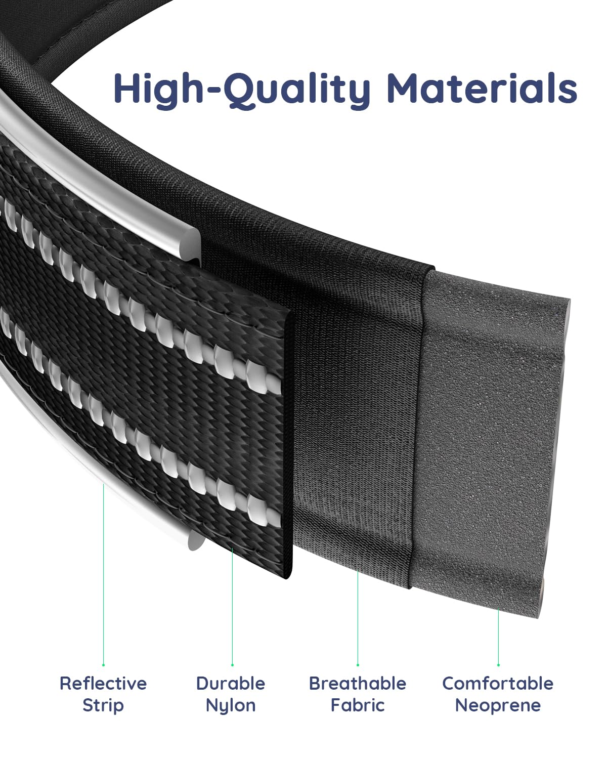 WhoseID AirTag collar mejora visibilidad nocturna para seguridad