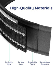 WhoseID AirTag collar mejora visibilidad nocturna para seguridad