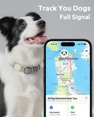 WhoseID instalación rápida de estuche AirTag